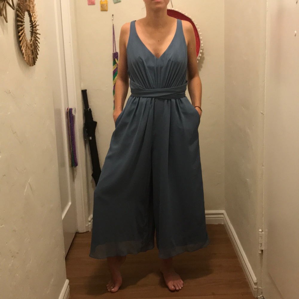 David’s Bridal bridesmaid dress/pantsuit